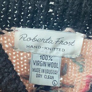 Hand knitted vintage sweater